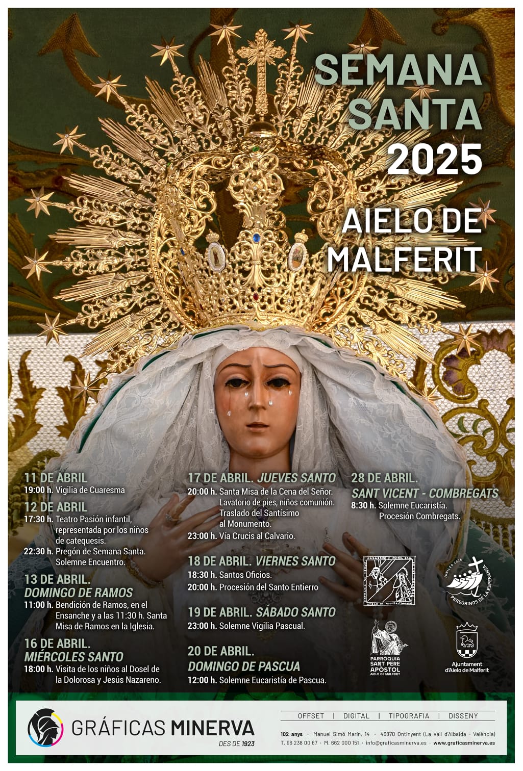Semana Santa en Aielo de Malferit 2025 Aielo de Malferit / Ayelo de Malferit